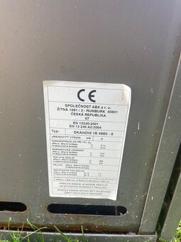 Krbová rohová kamna 6 kW - 4