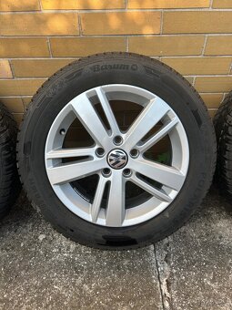 VW Alu disky + zimní pneu, 5x112, 205/55 R16 - 4