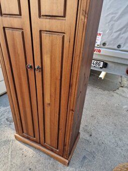 Skrin Dřevo 39x72 výška 188 cm - 4