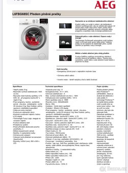 Pračka AEG Lavamat 6000 Series ProSens - 4