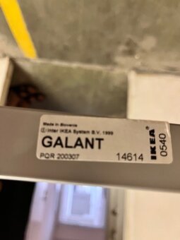 Rohový psací a jednací stůl zn. IKEA - 4