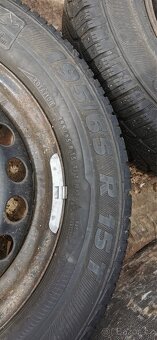ŠKODA OCTAVIA OBUTÁ KOLA ZIMNÍ 195/65/15 - 4