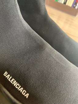 Balenciaga speed strech tenisky černé - 4