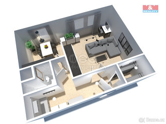 Prodej bytu 1+1, 41 m², Praha, ul. Minická - 4