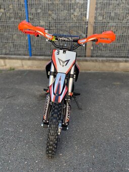Pitbike Zuumav S3 125cc 14/12 - oranžová - 4