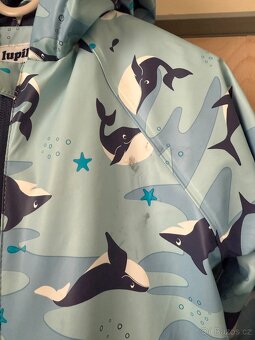 Nepromokavá bunda a kalhoty, velikost 110/116 - 4