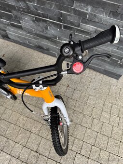 Žluté dětské kolo Woom 2 - 4