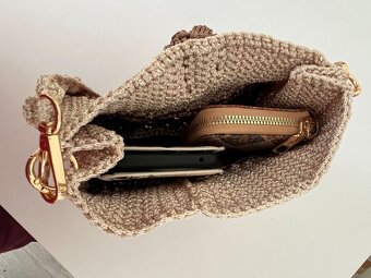 Ručně háčkovaná kabelka - 4