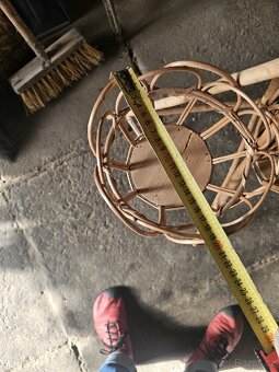 Bambusový stojan na květiny - 4