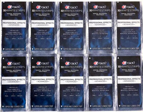 CREST Bělicí pásky 3D Whitestrips pro bělení zubů Level 20 - 4