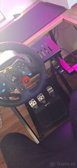 Logitech g29+stojan+radici paka+f1 mod - 4