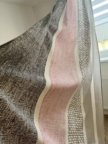 Šedou růžové závěsy - 4