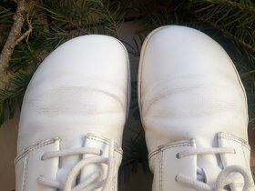 Bílé barefoot kožené tenisky ZAQQ 37 - 4