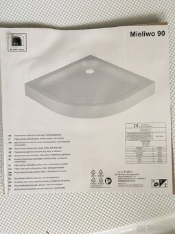 Nova vana sprchového koutu 90x90 včetně příslušenství - 4
