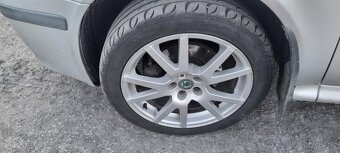 Alu Spider 17"5x100 letní pneu 225/45/17 - 4