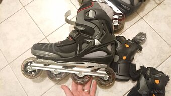 In-line brusle Rollerblade Spark XT84, vel. 45 EU + chrániče - 4