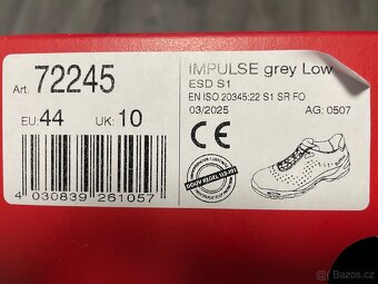 Pracovní obuv ELTEN Impulse Grey Low - 4