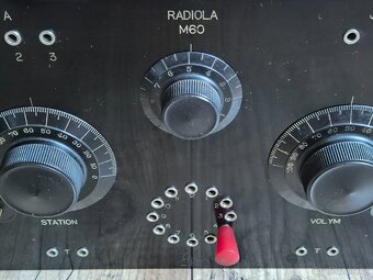 Starožitné rádio Radiola M60, 1927-192833 - 4