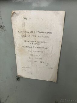 Plechová skříň, nástavec na skříň - 4