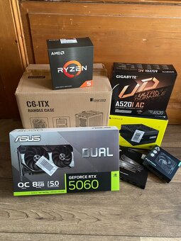 Nový herní mini PC, Ryzen 5500, RTX 5060, záruka - 4