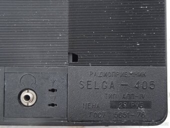 SELGA-400 - Tranzistorové rádio SSSR - 4
