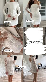 Svatební šaty- výprodej - 4