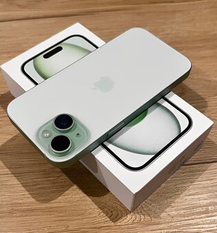 iPhone 15 Zelená BATERIE 100% TOP - 4