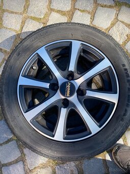 Sada kol 4x100 s letní pneu 175/60 R14 - 4