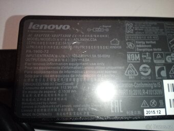 ZDROJ K NOTEBOOKU LENOVO - 90W - 4