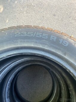 235/55 R19 105H Continental 2x6mm 2x5mm dot2413 zimní - 4