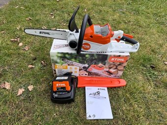 Nová AKU řetězová pila STIHL MSA 60 SET s baterií a nabíječk - 4