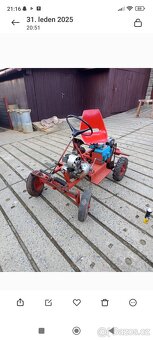 Traktor domácí výroby čz 175 - 4