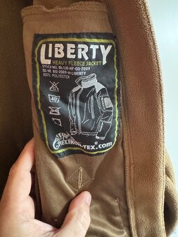 Bunda Helikon Liberty heavy fleece, coyote vel.M - 4