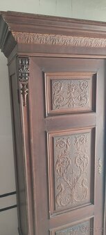 Luxusní vyřezávana  starožitná ložnice - 4