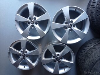 Sada 4x al disků ALORE 16" ORIGINAL SKODA FABIA III, RAPID - 4