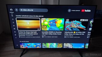 Smart Televize Qled 4K Ultra HD 108cm - 4
