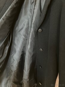 Dámský kabát černý, velikost 36 - 4