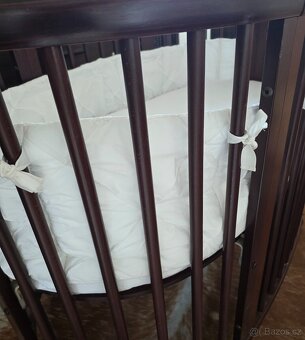 Stokke Sleepi – limitovaná edice, tmavě hnědá + příslušenstv - 4