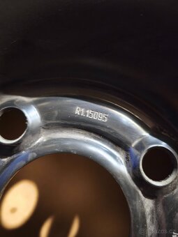 Prodám plechové disky 6Jx15 H2 ET40 - 4