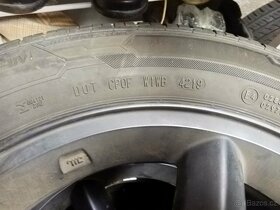 Kola, ráfky, pneumatiky, Barum bravuris 5, Octavia 1 - 4