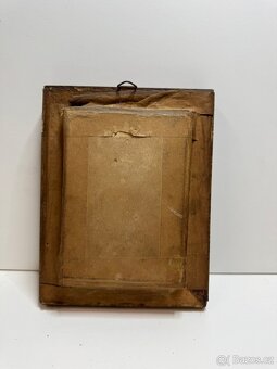 Starožitný „měňavý“ obraz Ježíš a Maria - 4