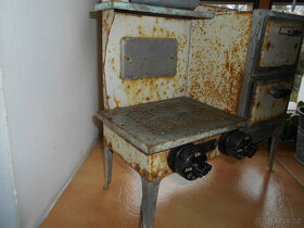 KAMÍNKA - STAROŽITNOST - STARÁ HRAČKA PRO DĚTI - 4