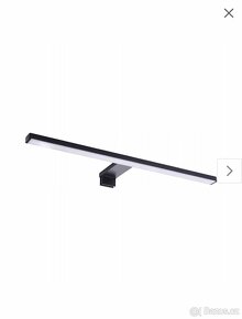 Nástěnné svítidlo basano enego black 50 cm - 4