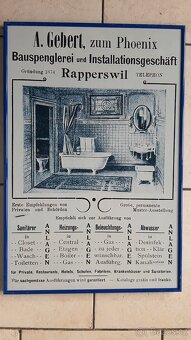 Historické fotky Geberit v rámu - 4
