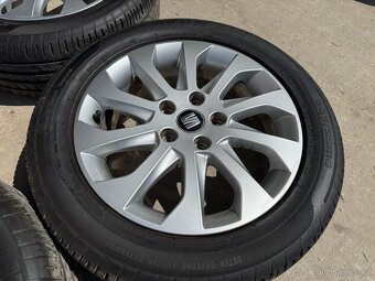 Sada alu kol SEAT Leon R16 5F0601025A letní pneu 205/55/16 - 4