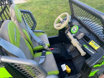 Peg Perégo Polaris Ranger RZR 24V + přívěs Adventure Trailer - 4