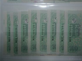 Velká sleva na komplet. sadu 100 Kč série M01-28 UNC - 4