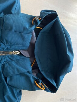 Dámská petrolejová turistická větrovka vel L lidl - 4