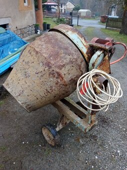 Míchačka 400V, 3 kolečka - 4