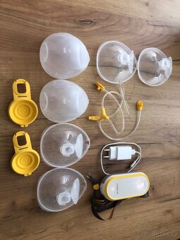 Elektronická odsávačka mateřskéhohands free freestyle Medela - 4